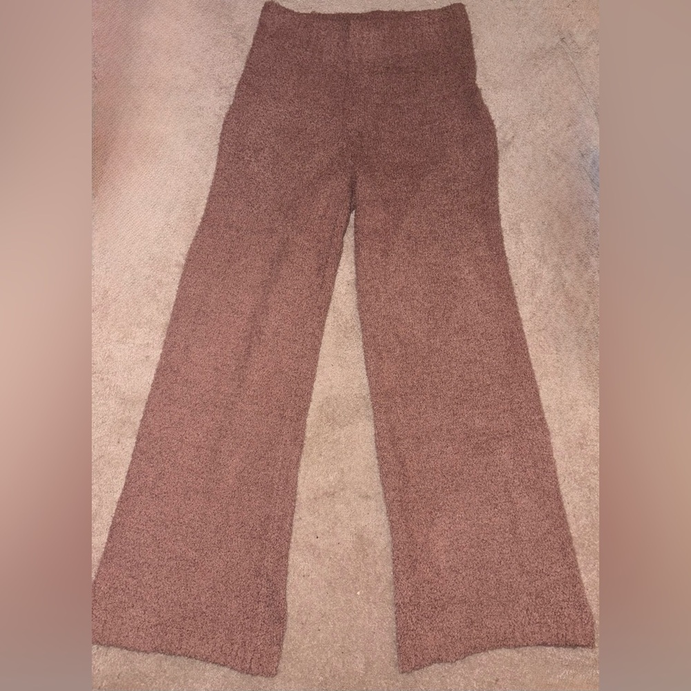 SKIMS Cozy Knit Pants in Rose